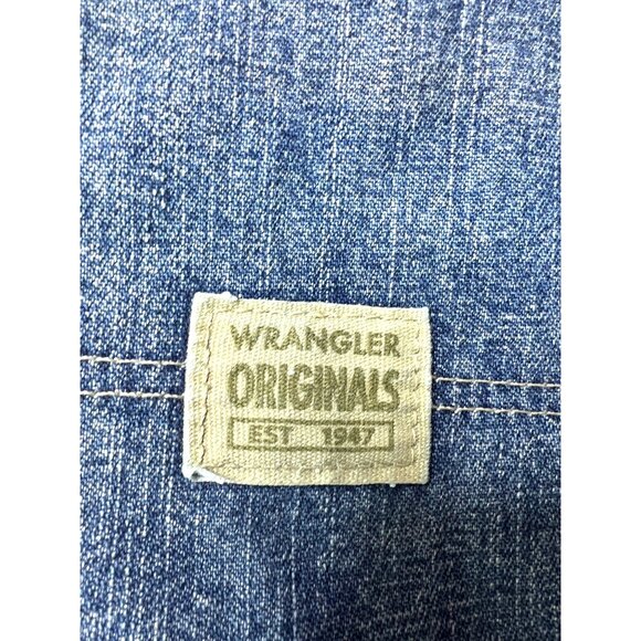 Wrangler Mens Originals Blue Denim Carpenter Shorts 46 - Picture 5 of 5